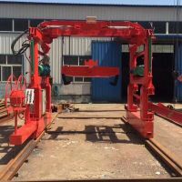 河北張家口天車龍門吊提梁機(jī)鋪軌機(jī)