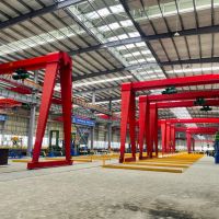 湖北省襄陽(yáng)市半門式龍門吊起重機(jī)，龍門吊，行吊