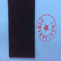 黑短絨糙面帶，黑絨布K-71