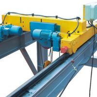 四川簡陽起重機，成都起重設備廠家，LHD葫蘆雙梁小車